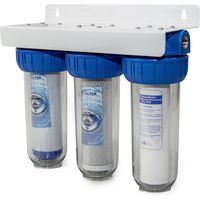 FILTRO ACQUA SISTEMA TRE STADI CARTUCCIA NW-BR10B4 FILTRAZIONE 3/4'' 26.16mm CARBONI ATTIVI
