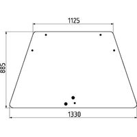 Luna delant. instalable UNIVERSAL 4418946N