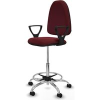 Piqueras y Crespo BFN05RP Silla de Oficina Granate