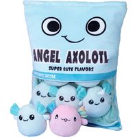 Jouet Doudou Dinosaure Hexagonal Coloré pour Enfant - Cadeau d'Anniversaire Doux et Mignon