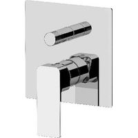MISCELATORE INCASSO DOCCIA CON DEVIATORE A VITONE ICON Misura: Cromo