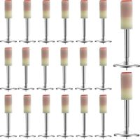 BEBUSINGOTO 200 Stück Mini-Nägel für Elektronagler, 7,3 mm Rundnieten, für pneumatische/elektrische Nagler, für Betonwände und -decken, Kabelkanalbefestigung und -reparatur