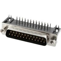 Connfly DS1037-01-25MNAKT74 D-SUB Stiftleiste Polzahl: 25 Lötpins 1 St. Tray