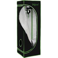 Zelsius Armario de cultivo 120 x 60 x 180 cm negro/verde Cultivo de plantas de interior