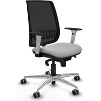 Silla de oficina piqueras y crespo Alares blanco espuma alta densidad