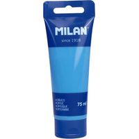 Acrylfarbe in der Tube, 75 ml, Karibikblau, Mailand