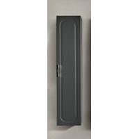 Colonna da bagno reversibile moderna CASPIO ad 1 anta ANTRACITE OPACO