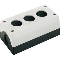 Eaton M22-I3 216538 Aufbaugehäuse 3 Einbaustellen, für Bodenbefestigung (Ø x H) 22 mm x 80 mm Anthr