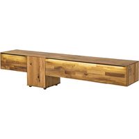 Lowboard Wildeiche 220x43x55 natur geölt WIEN 207