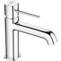 Batteria lavabo da appoggio con aeratore – design moderno cromato