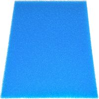 Mousse de Filtre Eau à découper 300x210mm Pompe Aquarium Bassin Universelle, épaisseur 10mm (Maille moyenne 20PPI)