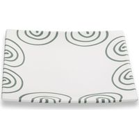 Gmundner Keramik Graugeflammt,Dessertteller Trend (20x20cm)