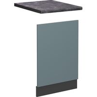 Façade R-Line, Bleu-gris, 45 cm , PT Anthracite, Vicco