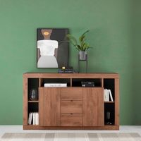 Madia 2 ante e 3 cassetti linea Verona finitura Rovere Mercure