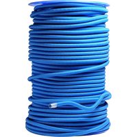 Sandow élastique Diamètre 9 mm 10 mètres Tendeur Couleur Bleue Fixation Baches