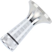 Tasseur à café, distributeur de cafetière à piston, base incurvée, 58 mm / 2,28 pouces, pour la cuisine.