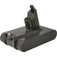 EXTENSILO 1x batteria compatibile con Dyson SV09, SV07, SV07 Animal Pro+, SV09 Total Clean, SV06 Fluffy aspirapolvere nero (2500mAh, 21,6V, Li-Ion)