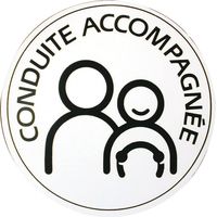 Disque magnetique CONDUITE ACCOMPAGNEE