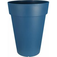 RIVIERA SOLEILLA flower box - Plastic - Height 66 cm - Blue