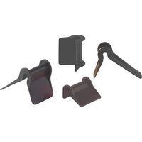 Kantenschutzwinkel Maße 64x90x55x45mm PE schwarz TRANSPAK
