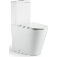 Pack Inodoro completo movilidad reducida rimless blanco con tapa amortiguada UF