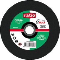 Disco corte piedra Quality Max Ratio - 230 x 3 x 22,2 mm.
