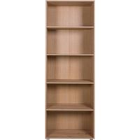 LIBRERIA LINEA 'ESPRESSO' 5 ripiani - cm.35,3x68xh.200 rovere artisan