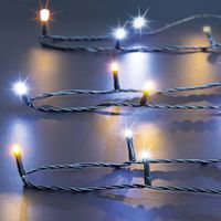 Guirlande Lumineuse Extérieur 12 m 120 LED Blanc 8 jeux de lumière - Feeric Christmas