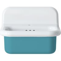 Lavabo retro de cerámica de 50 cm - True Colors Lite - Formato pequeño - Tiffany