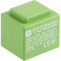 Spitznagel SPK 0312424 Transformador 3 VA 230V/24V AC