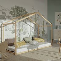 Le Quai des affaires letto, Legno, 1 Persona