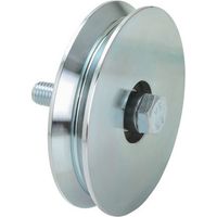 Metalideal Roue simple gorge Y - Diamètre 90 mm