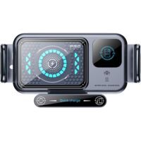 de t l phone de voiture sans fil 15 W avec pince gravit