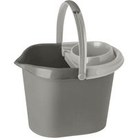 SEAU RECTANGULAIRE AVEC ESSOREUSE - 12 L