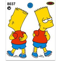 Adesivi Stickers Medi Bart 13,5 x 16 cm