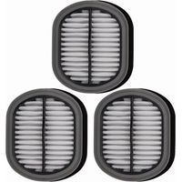 Lot de 3 filtres pour aspirateur Tineco - Filtre à particules haute efficacité - Compatible avec Tineco 2.0 Slim