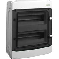 Noark Verteilungsschrank grau klar 319x384x144 mm IP65