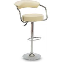 Vigo beige verstellbarer Hocker
