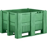 FRANKEL kaiserkraft, Caisse-palette, capacité 610 l, vert