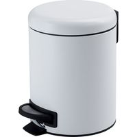 GEDY 32090200000 POTTY Papelera Con Tapa 3L Blanco Mate - ref: 32090200000