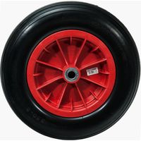 Werka Pro – Roue increvable 14 pouces 360x85 mm – Alésage 20 mm – Polyuréthane pour chariots et diables – Usage intensif