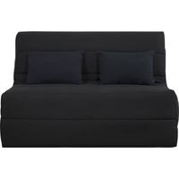 Banquette BZ SALMA 140 x 190, pearl noir