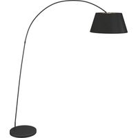 Floor Lamp 'Esti' made of Textile for Living Room & Dining Room