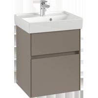Villeroy & Boch Collaro Meuble sous-lavabo, 2 tiroirs, lavabo au