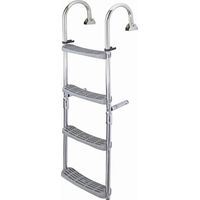 Escalera plastimo folding ladder inox 316l 5 peldaños antideslizante