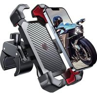 ALLIANDIS Support Téléphone Vélo, Porte Telephone Moto, Universel Guidon Holder pour iPhone 14, Samsung S23, 4,7\\\