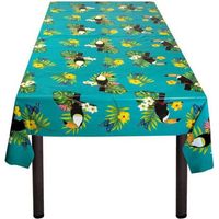 MANTEL TOUCAN TROPICAL 130X180CM