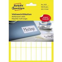 Avery Zweckform Vielzwecketikett 3323 38x14mm weiß 928 St./Pack.