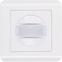 Arum Lighting – Détecteur de mouvement mural IR 220-240V – Angle de détection 160° – Distance 9m – IP20 pour intérieur