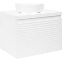 Naturel Mobile bagno Savona Natural 58x43x44,8 cm bianco lucido (SAVONA60BID)